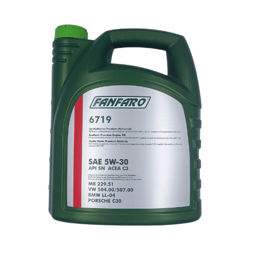 Aceite 5W30 Fanfaro Volkswagen Full Sintetico Acea C3 5L / 702039