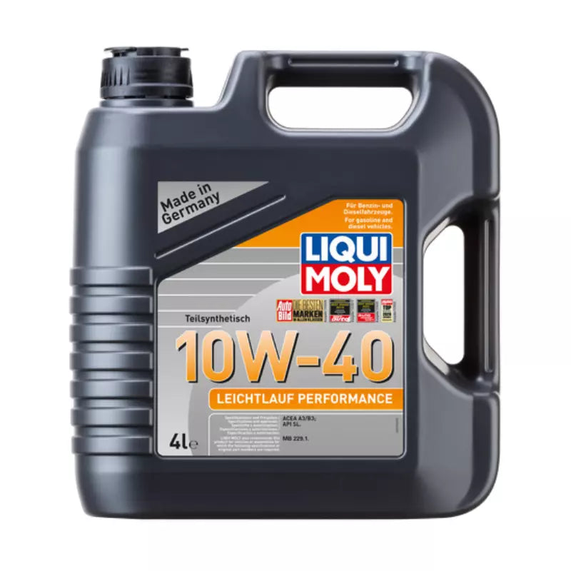 Aceite 10W40 Liqui Moly Leichlauf Performance 4lt