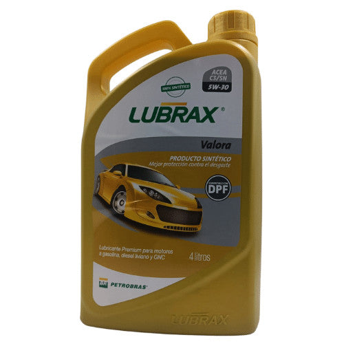 Aceite para Motor 5W30 Lubrax Valora Sintetico 4lts