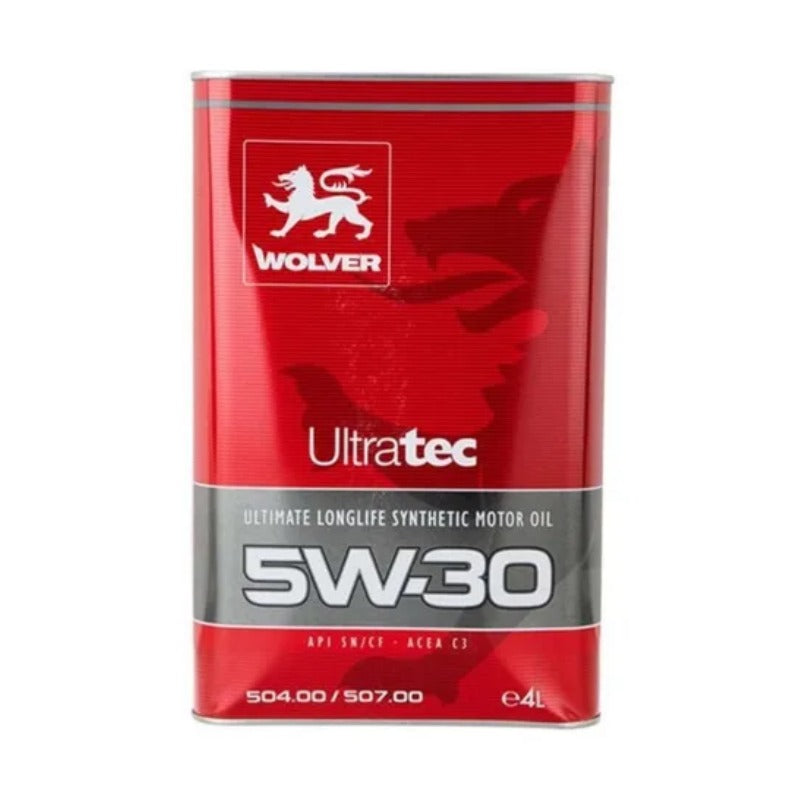 Aceite Motor Wolver 5w30 100% Sintetico 20.000 km - 4 Litros