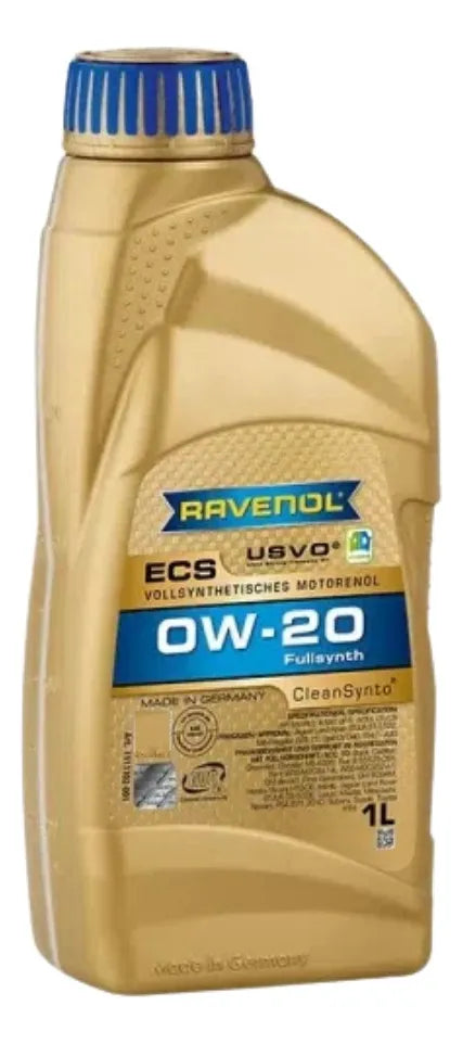 Aceite Lubricante 0W20 Ravenol ECS ECO FULLSYNTH 0W20 1lt