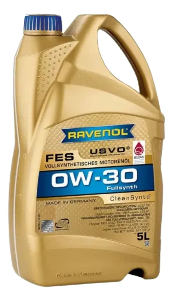 Aceite Lubricante 0W30 Ravenol FES Vollsynthetisches 5lt