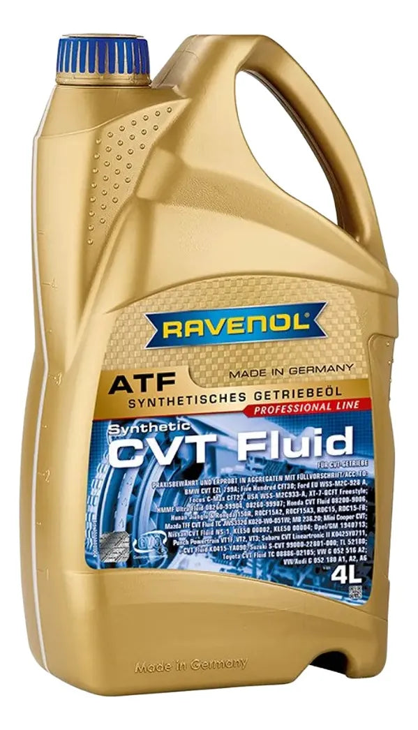 Aceite Para Transmision Automatica Ravenol Cvt Fluid 4lt