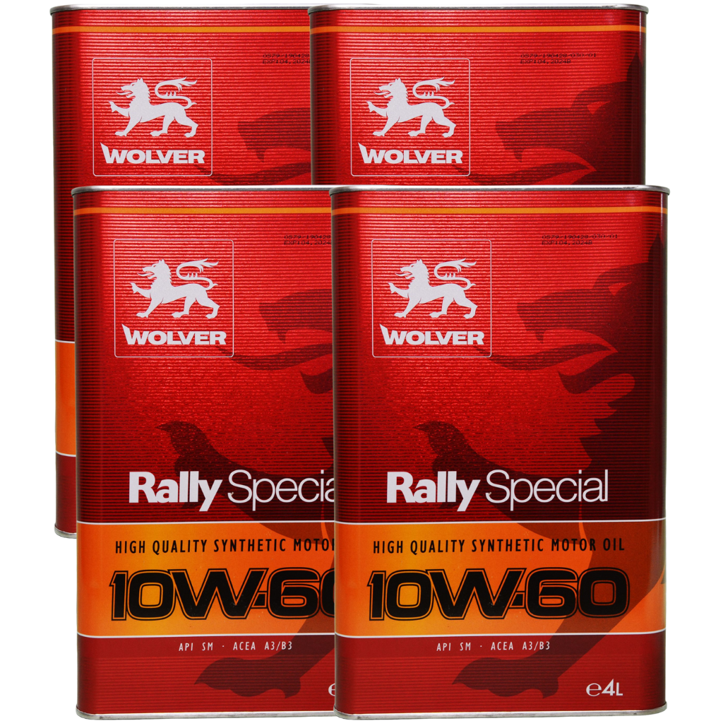 Aceite para Motor 10W60 Wolver Rally Special SM/A3/B3 16lts