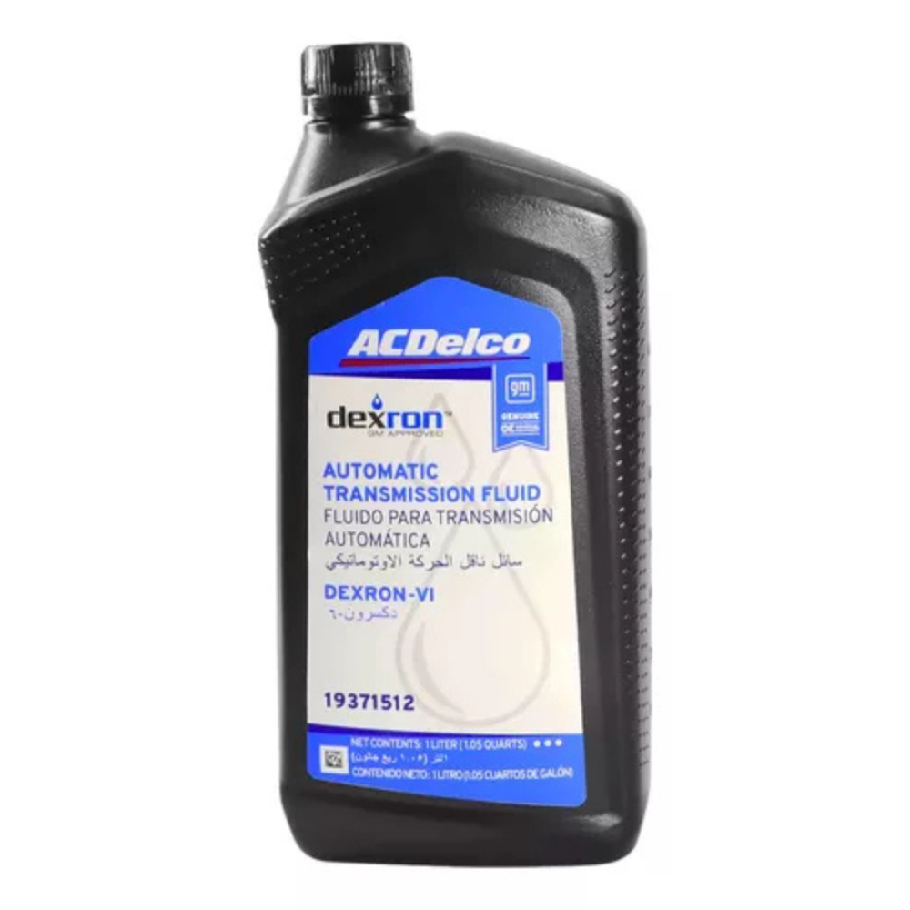 Aceite Para Transmisión Automatica Atf Dexron Vi Acdelco 1lt
