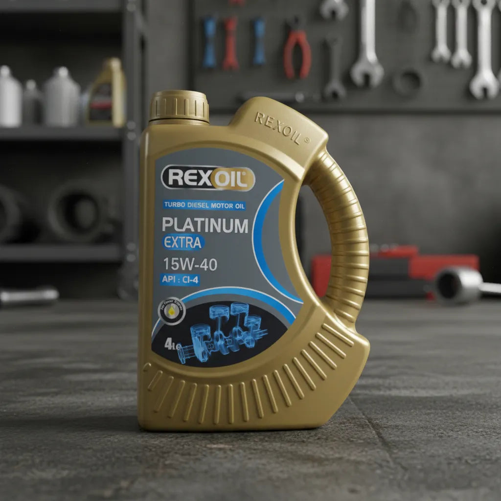 Aceite Lubricante Rexoil Platinium Extra 15w40 Api Cl-4 4lts