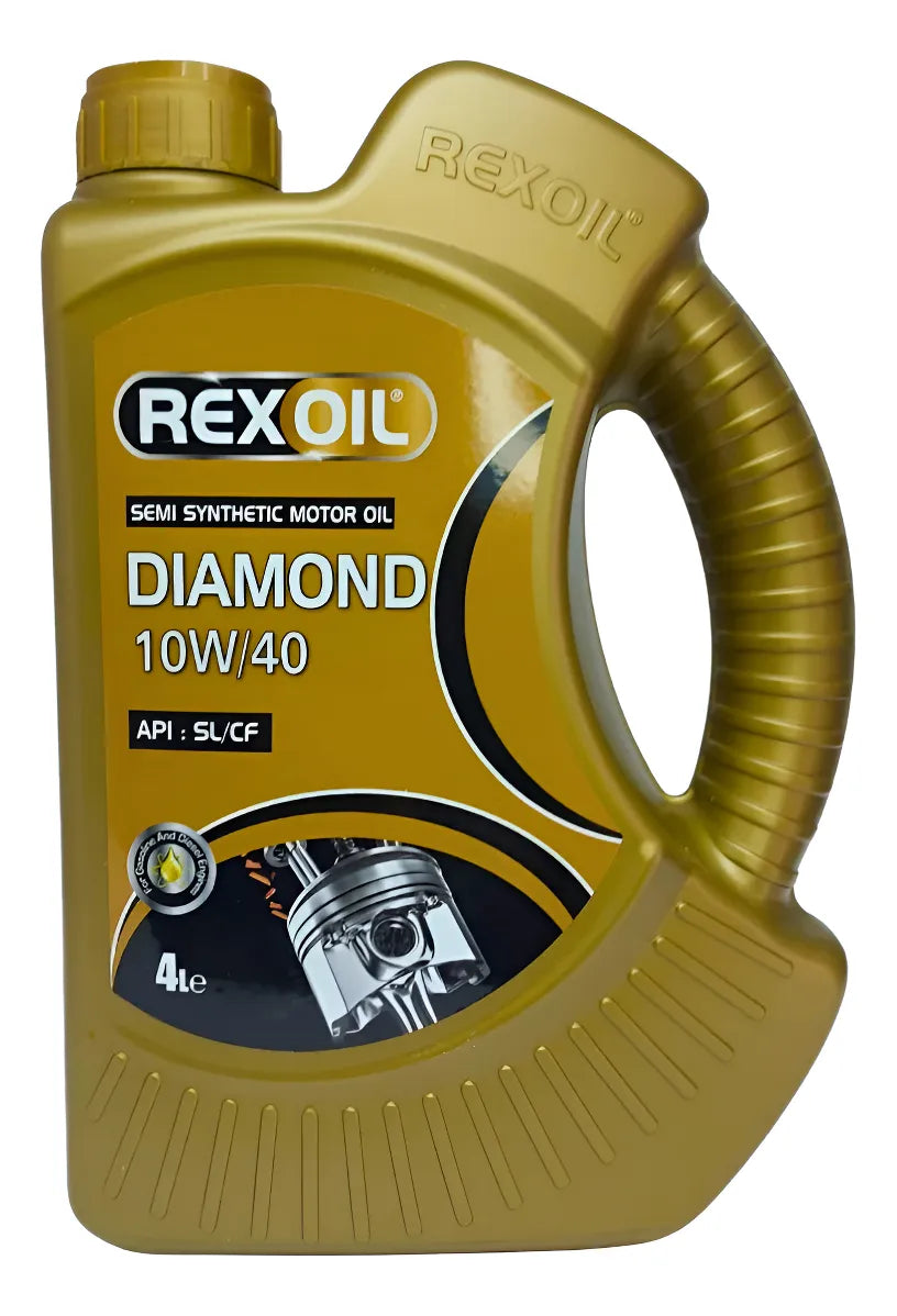 Aceite Lubricante Para Motor 10w40 Rexoil Diamond 4lts