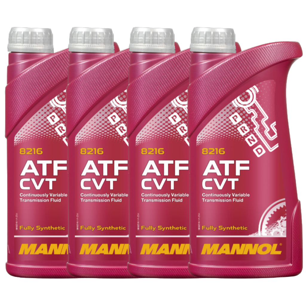 Pack 4 Aceite Mannol ATF - CVT Synthetic 1lt