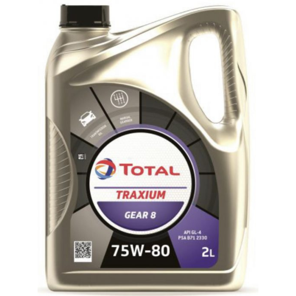 Aceite 75W80 Total Traxium Gear 8 GL4 2Lt