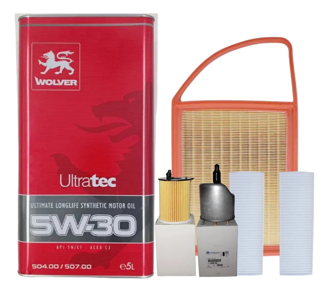 Kit Mantención Para Citroen Berlingo 1.6 Hdi 12/20 Original