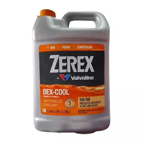 Refrigerante Anticongelante Zerex 50/50 Dex-Cool Afc (Autos Usa) Antifreeze/Coolant 1GL 100544115