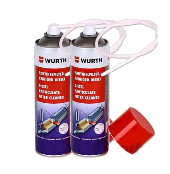 Pack 2 Limpiador Filtro Partículas Diesel Dpf Wurth 400 ML.